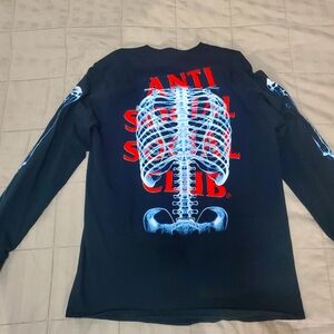 Anti-social Bones long sleeve tee